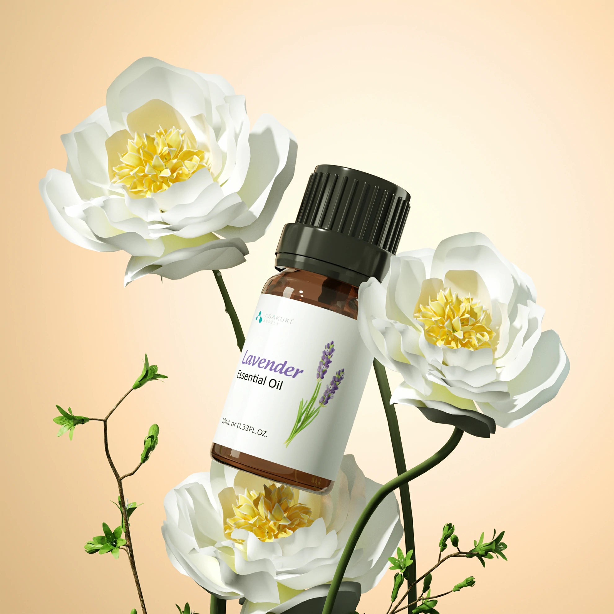 Spring Light Wood Diffuser with 8pcs*10ml Oils