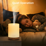 Dew Plus Light Wood Diffuser with 6Pcs*10ml Essential Oil set