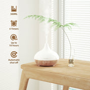 Spring Light Wood Diffuser with 8pcs*10ml Oils