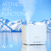 UPGRADE Cube White Essential Oil Diffuser