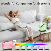UPGRADE Cube Black Essential Oil Diffuser