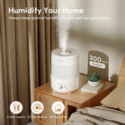 MOCO 3L Ultrasonic Cool Mist Humidifier