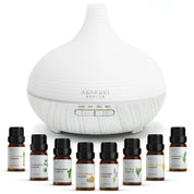 Spring White Wood Diffuser with 8pcs*10ml Oils