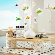 Spring White Wood Diffuser with 8pcs*10ml Oils