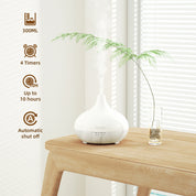 Spring White Wood Diffuser with 8pcs*10ml Oils