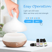 Spring Light Wood Essential Oil Diffuser - Asakuki