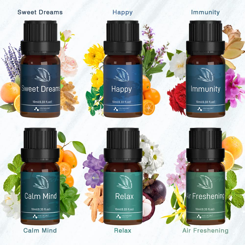 Well-Being Essential Oil Set - Asakuki