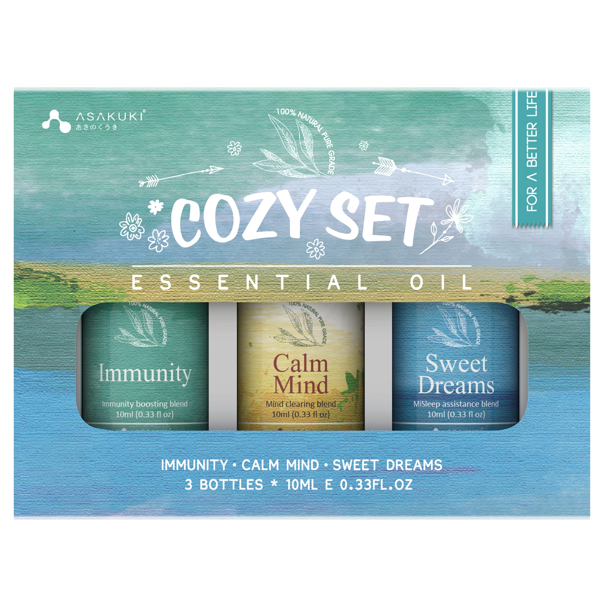Cozy Essential Oil Set - Asakuki