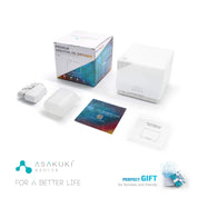 Cube White Wood Essential Oil Diffuser - Asakuki