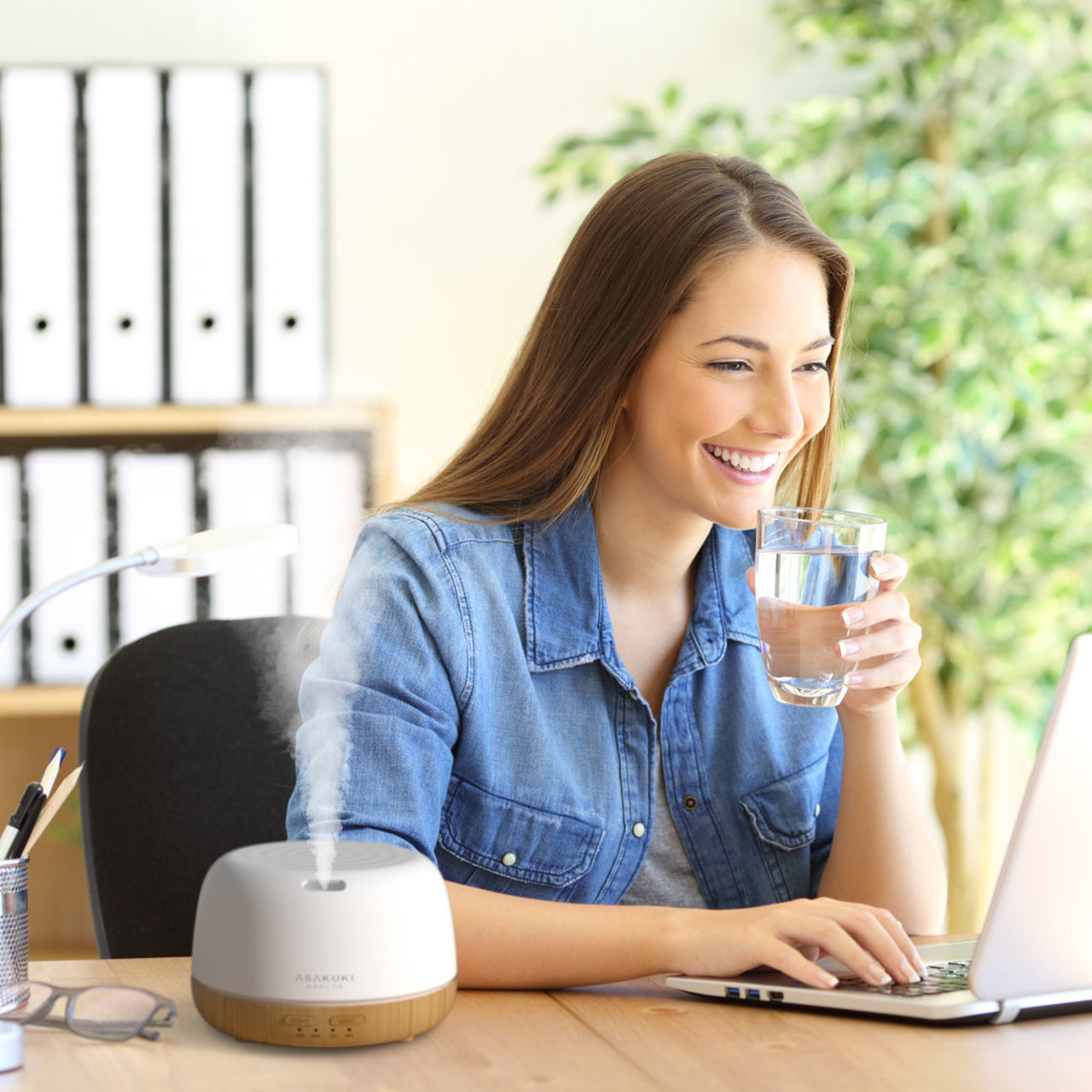 Why Your Office Needs an ASAKUKI Essential Oil Diffuser