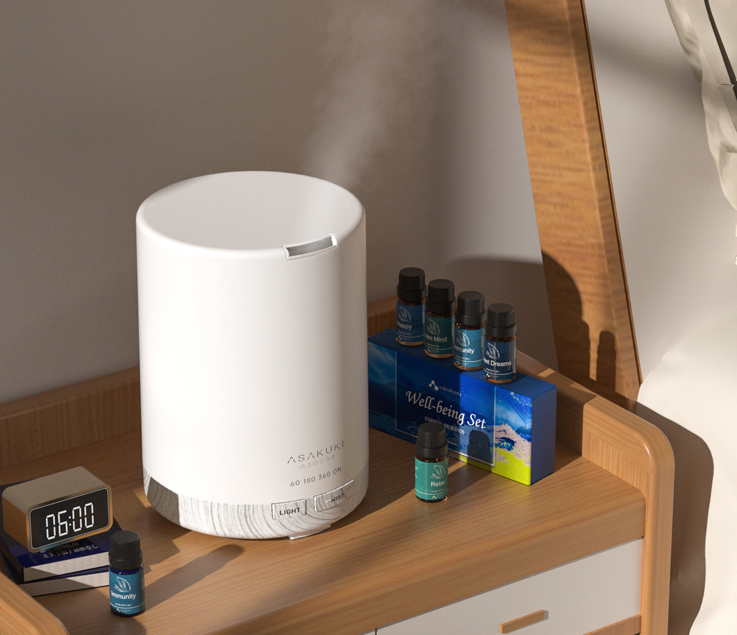Can I Use an Ultrasonic Humidifier Without Diffuser Oil? – Asakuki