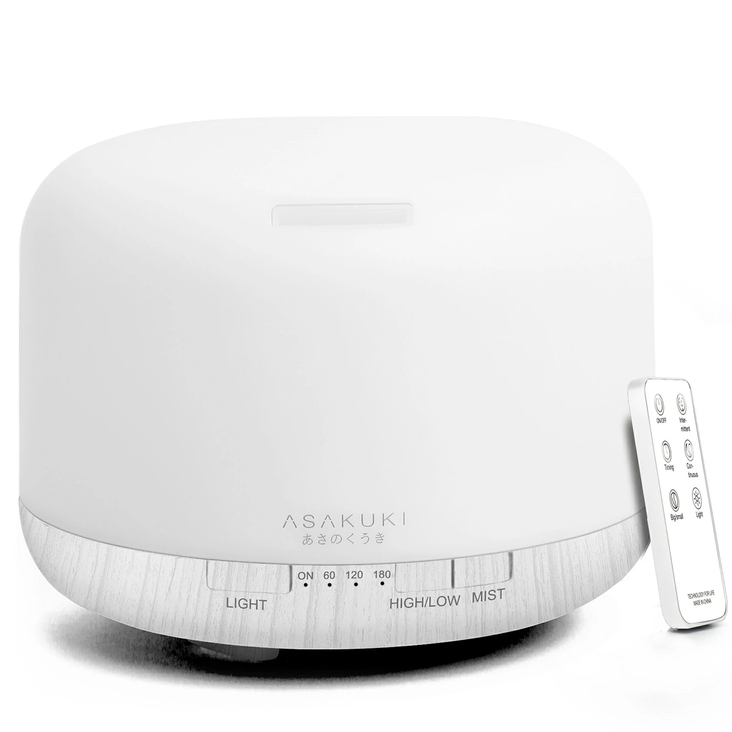 Rock Light Wood Essential Oil Diffuser - Thumbnail 3