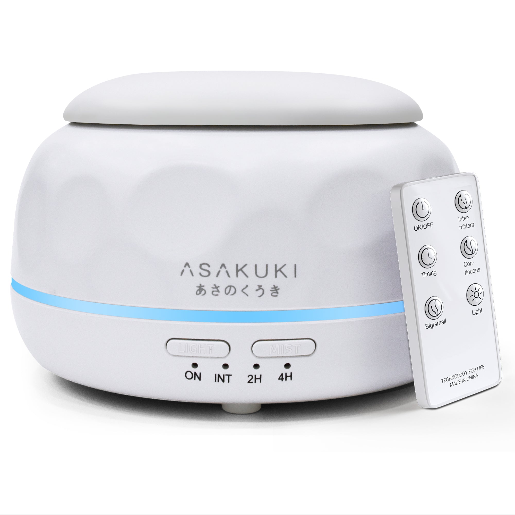 ASAKUKI ARC 300ML Essential Oil Diffuser & Aromatherapy Humidifier