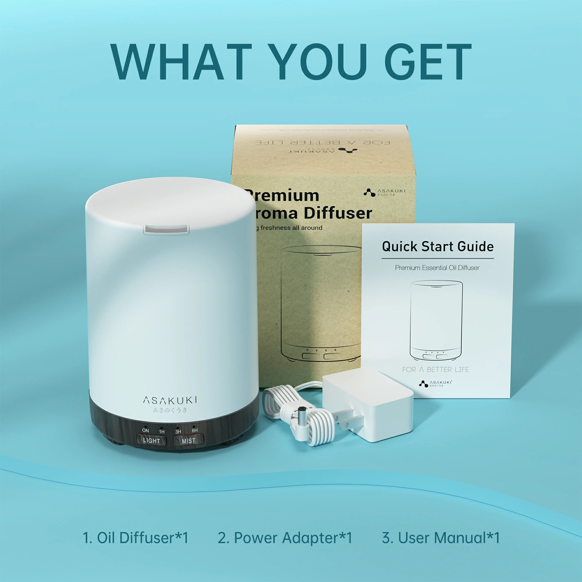 Dew Plus Black Wood Essential Oil Diffuser