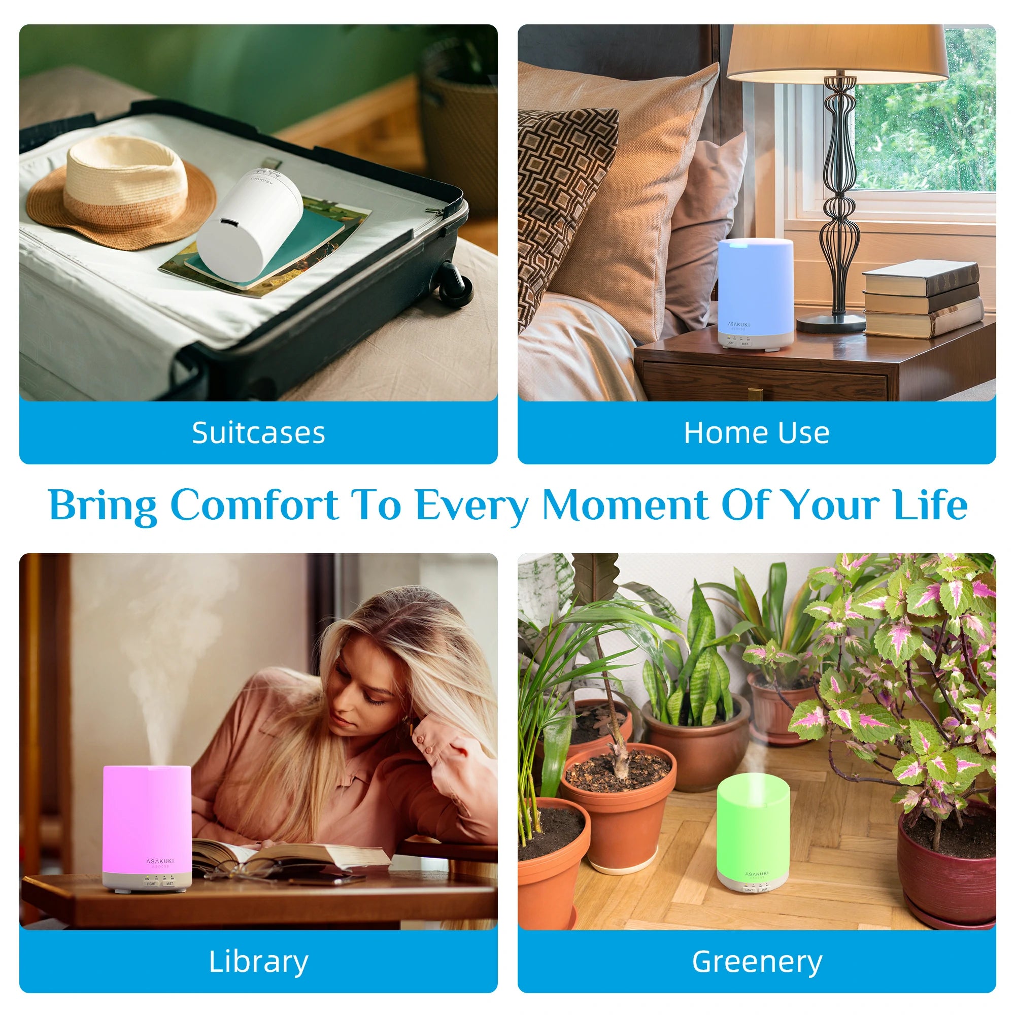 Dew Plus Pure Wood Essential Oil Diffuser