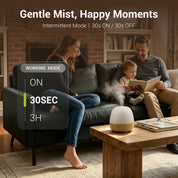 Mini-Diffusor für ätherische Öle aus hellem Holz