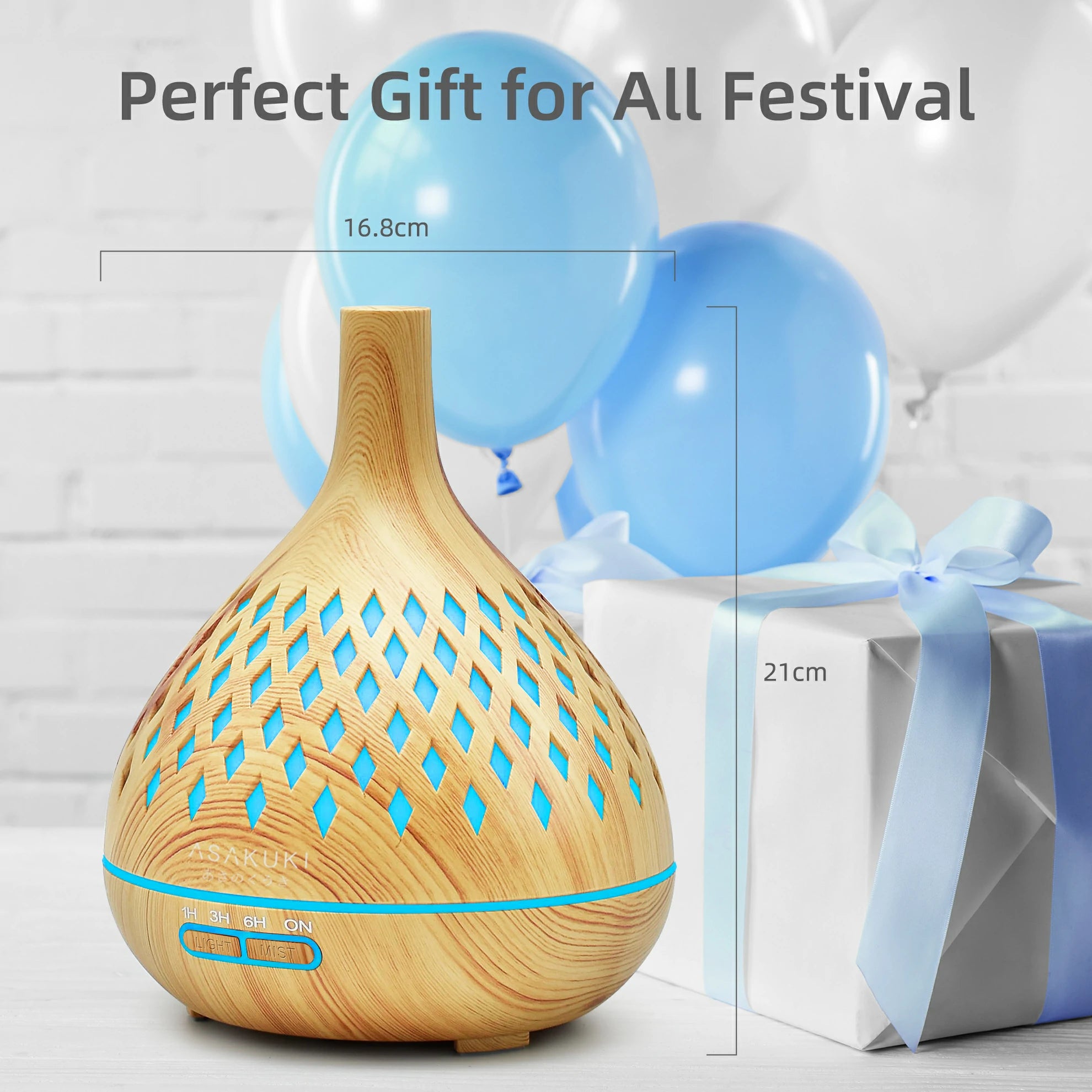 400ml Vase Essential Oil Diffuser
