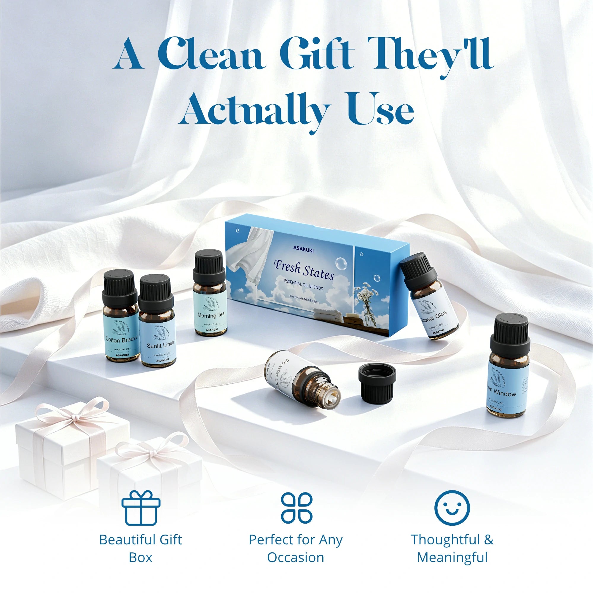 Fresh States Essential Oil Set 6pcs*10ml