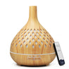 Openwork Vase Light Wood Essential Oil Diffuser - Asakuki