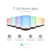 Dew Plus Black Wood Essential Oil Diffuser - Asakuki