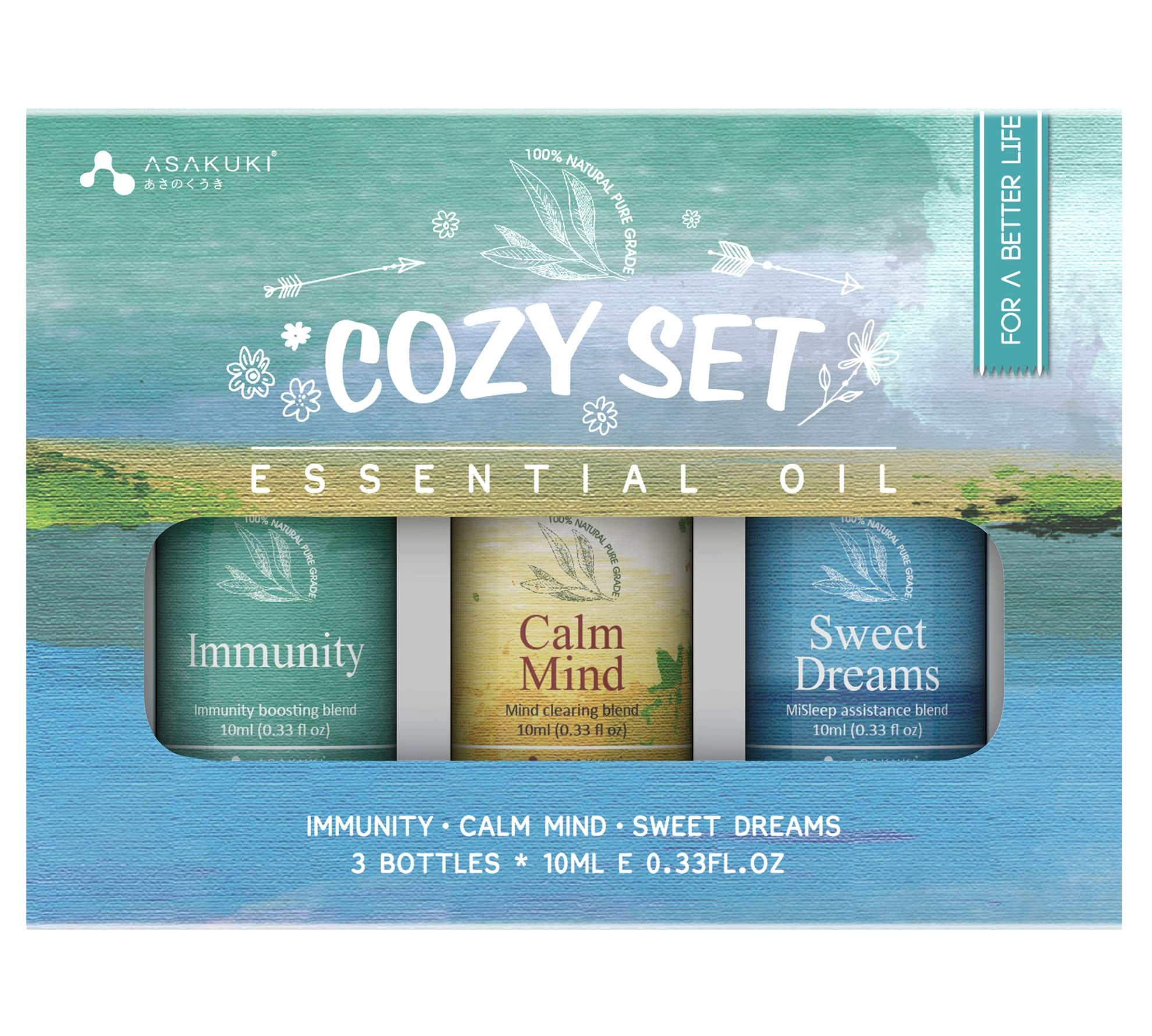 Cozy Essential Oil Set - Asakuki