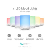 Dew Plus White Wood Essential Oil Diffuser - Asakuki