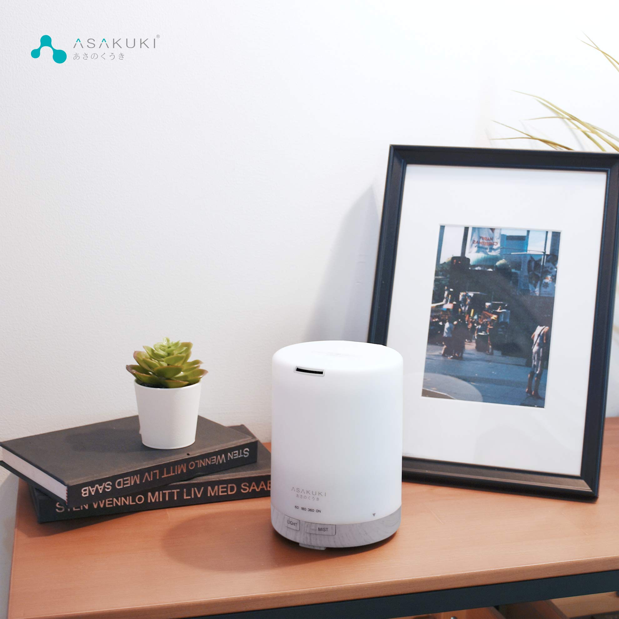 Dew Plus White Wood Essential Oil Diffuser - Asakuki